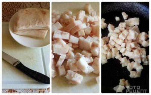 Как правильно приготовить драники с салом в духовке. Рецепт: Картофельная бабка - дранка с грибной начинкой и салом - в духовке