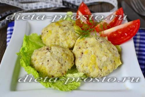 Рубленые куриные котлеты с цветной капустой. 26 Рубленые куриные котлеты с цветной капустой. 26