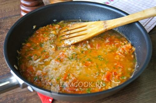 Рис с чесноком и помидорами. Рис с помидорами 05 Рис с чесноком и помидорами. Рис с помидорами 05