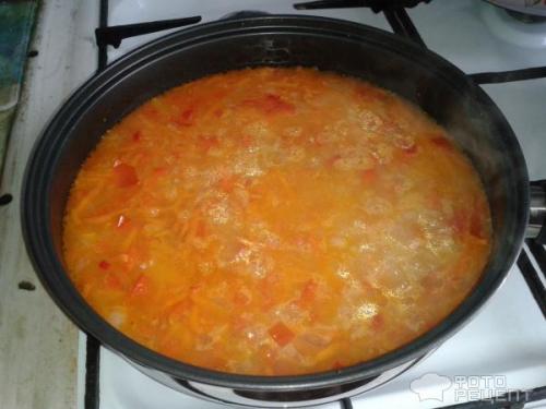 Рис с помидорами и морковью. Рецепт: Рис с овощами - Рис с морковью, перцем и помидорами