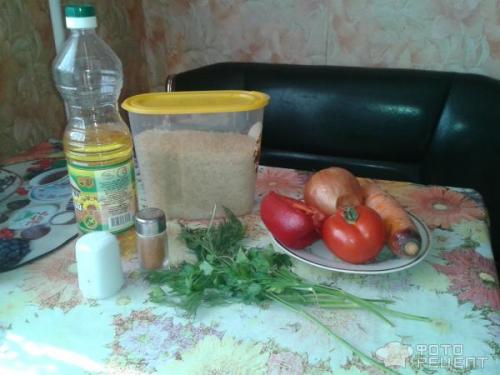 Рис с помидорами и морковью. Рецепт: Рис с овощами - Рис с морковью, перцем и помидорами