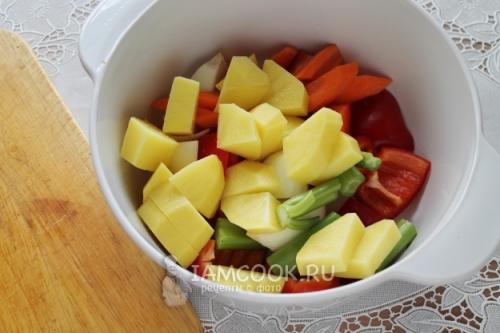 Вкусный рецепт: мясо запеченное с овощами в рукаве 16 Вкусный рецепт: мясо запеченное с овощами в рукаве 16