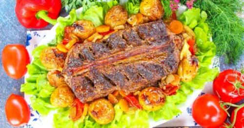 Вкусный рецепт: мясо запеченное с овощами в рукаве 06 Вкусный рецепт: мясо запеченное с овощами в рукаве 06