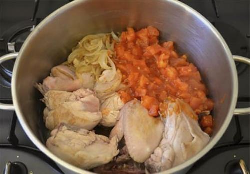 Чахохбили из курицы с уксусом. Рецепт приготовления чахохбили из курицы в кастрюле