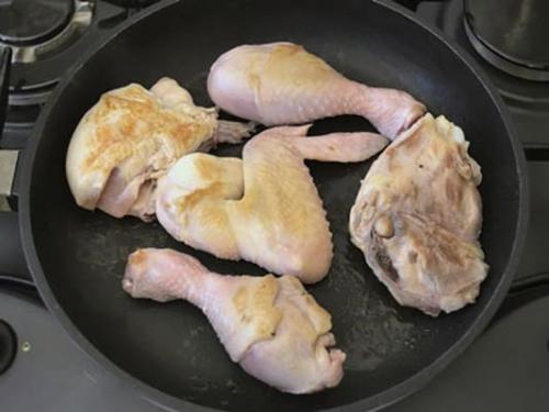 Чахохбили из домашней курицы. Рецепт приготовления чахохбили из курицы в кастрюле