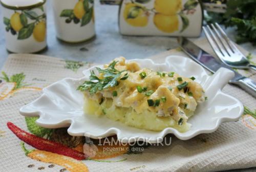 Вкусные и полезные: куриное филе с картофельным пюре 12