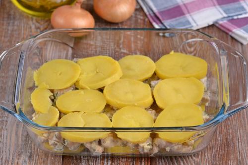 Можно ли приготовить пюре с курицей и грибами в духовке заранее. Пошаговый рецепт