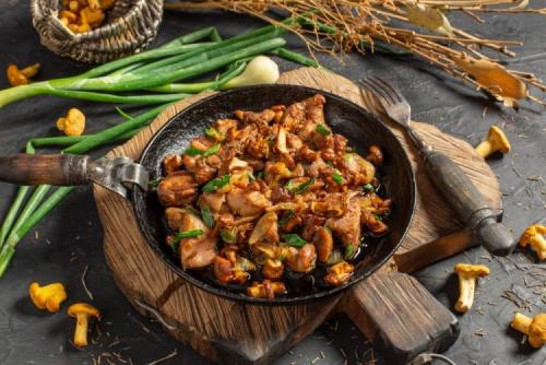 Какие виды грибов можно использовать для приготовления куриной грудки с грибами. 15 бесподобных рецептов курицы с грибами на сковороде