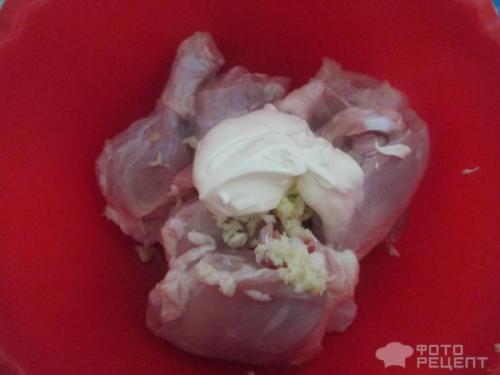 Пюре с запеченной курицей. Рецепт: Курица запеченная - в духовке, на гарнир картофельное пюре