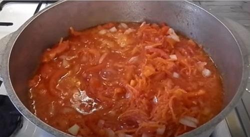 Рис в томате с овощами на зиму. Салат с рисом и овощами на зиму — очень вкусные рецепты заготовки