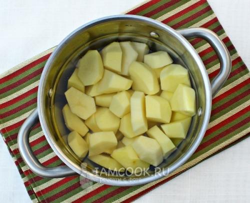 Вкусный и простой рецепт запеканки из картофельного пюре с курицей 08 Вкусный и простой рецепт запеканки из картофельного пюре с курицей 08