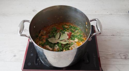 Грузинское чахохбили из курицы. Чахохбили из курицы по-грузински 10 Грузинское чахохбили из курицы. Чахохбили из курицы по-грузински 10