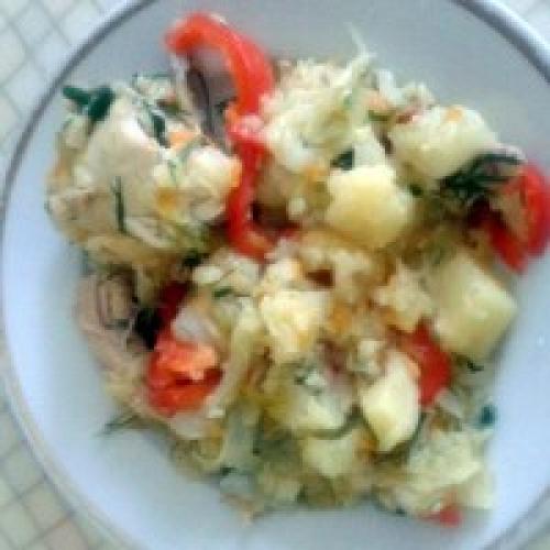 Чахохбили из курицы в казане. Готовим чахохбили в казане 10 Чахохбили из курицы в казане. Готовим чахохбили в казане 10