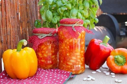 Лечо с фасолью на зиму — самые вкусные рецепты