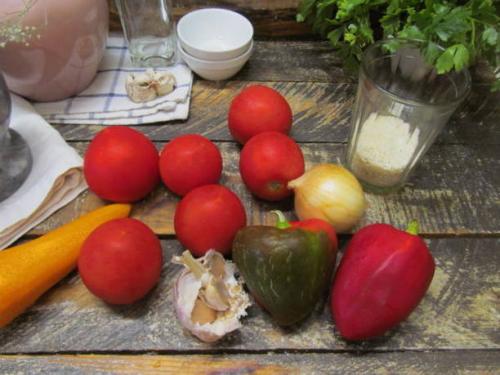 Баклажаны с рисом на зиму. Салат с рисом и овощами на зиму