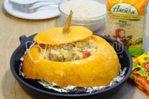 Фруктовый плов с тыквой. Постный плов с тыквой и яблоками 14 Фруктовый плов с тыквой. Постный плов с тыквой и яблоками 14