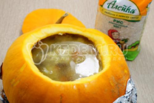 Фруктовый плов с тыквой. Постный плов с тыквой и яблоками 12 Фруктовый плов с тыквой. Постный плов с тыквой и яблоками 12