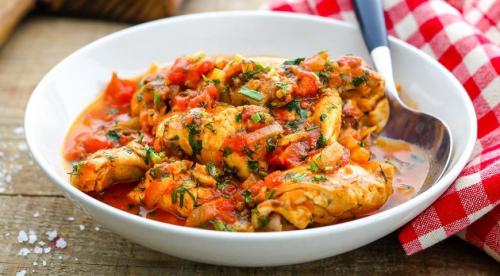 Чахохбили в мультиварке Редмонд. Рецепт нежного чахохбили из курицы в мультиварке Редмонд