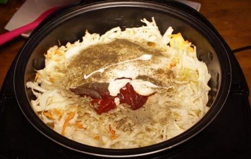 Рагу из капусты и картошки в мультиварке. Как потушить капусту с мясом и картофелем в мультиварке