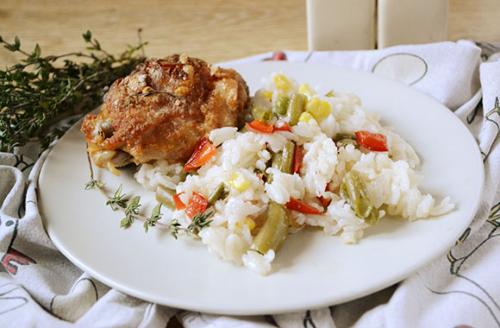 Рис с замороженными овощами 12 Рис с замороженными овощами 12