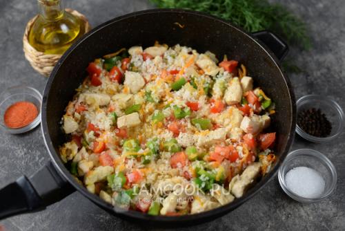 Рис с замороженными овощами 32 Рис с замороженными овощами 32