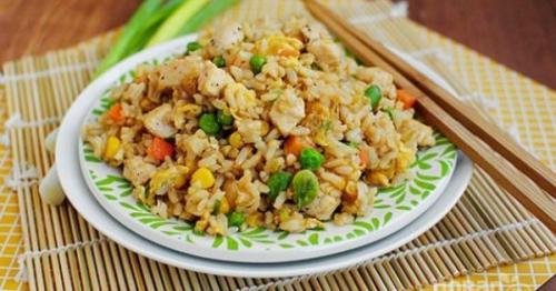 Рис с замороженными овощами в микроволновке. Гавайская смесь. Рецепты приготовления в мультиварке, микроволновке, на сковороде