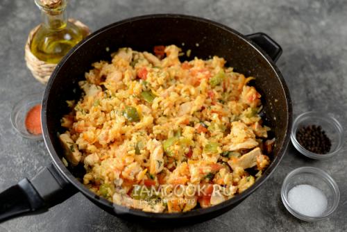 Рис с замороженными овощами 34 Рис с замороженными овощами 34