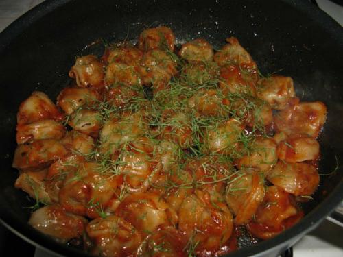 Жареные пельмени с луком и яйцом. Как пожарить пельмени на сковороде, отваренные, замороженные