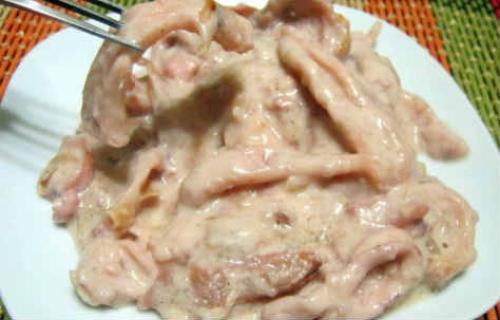 Кальмары в духовке со сметаной. Кальмары в сметане: рецепты приготовления с фото