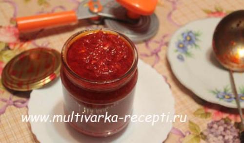 Аджика из свеклы на зиму. Аджика со свеклой + видео