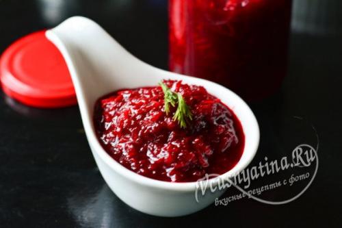 Как правильно упаковывать аджику из свеклы на зиму. Свекольная Аджика на зиму через мясорубку