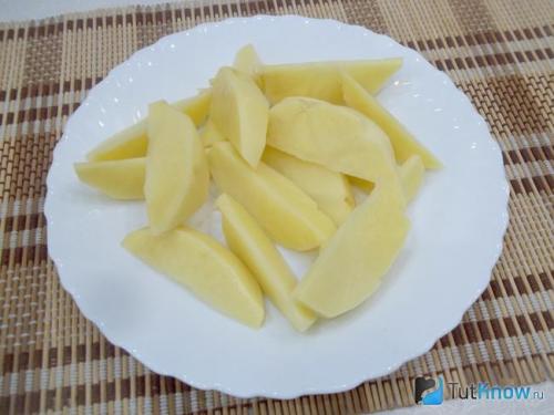 Картошечка в духовке по-деревенски. Запекаем в духовке золотистые дольки картошки с сочной курицей по-деревенски, в рукаве (термостойком пакете) 22