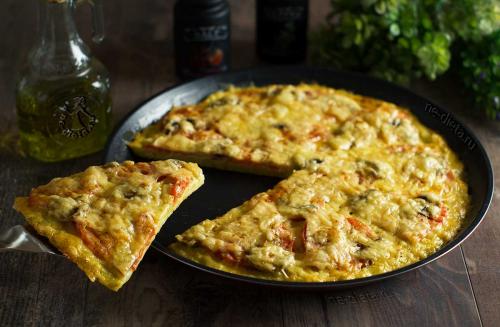 Пицца из кабачков в духовке. Как приготовить пиццу из кабачков в духовке — рецепт вкусной и полезной пиццы на кабачковой основе с пошаговыми фото