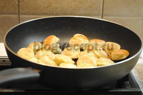 Как пожарить пельмени по простым и понятным.. Жареные пельмени на сковороде рецепт с фото
