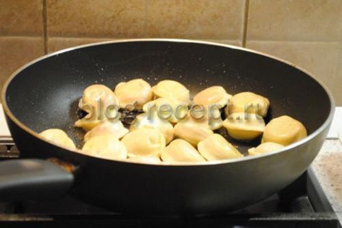 Как пожарить пельмени по простым и понятным.. Жареные пельмени на сковороде рецепт с фото