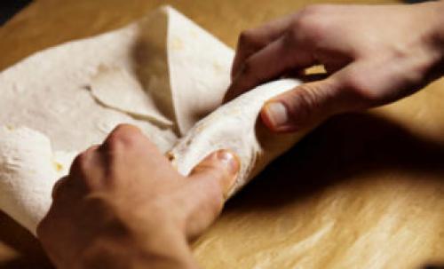 Домашний кебаб в лаваше. Шаурма с люля кебаб