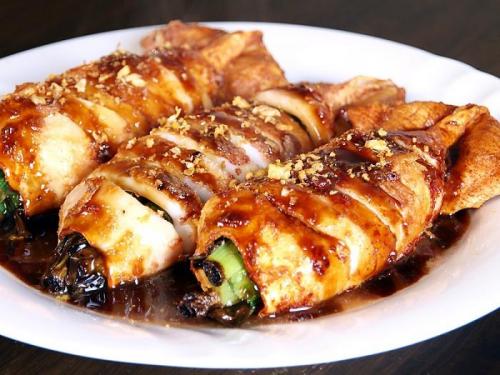 Что такое кальмары фаршированные красной рыбой