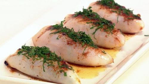 Откройте для себя вкус кальмаров фаршированных красной рыбой 15