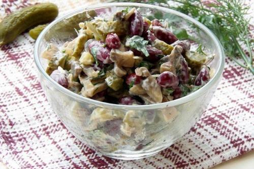 Салат из красной фасоли. 20 вкусных салатов с красной фасолью для всей семьи