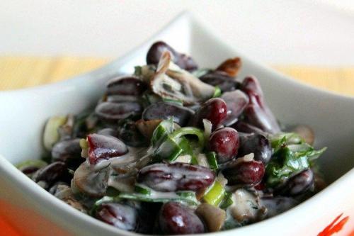 Салат из красной фасоли. 20 вкусных салатов с красной фасолью для всей семьи