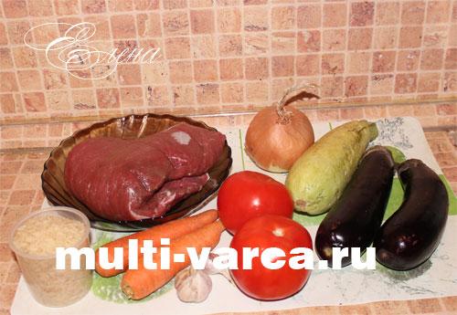 Говядина с баклажанами и болгарским перцем в мультиварке. Мясо с баклажанами и помидорами в мультиварке 02 Говядина с баклажанами и болгарским перцем в мультиварке. Мясо с баклажанами и помидорами в мультиварке 02