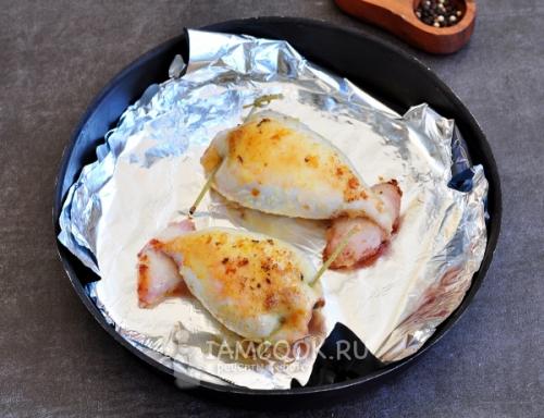 Завораживающие кальмары фаршированные рисом и грибами в духовке: рецепт, который поразит ваших гостей 15