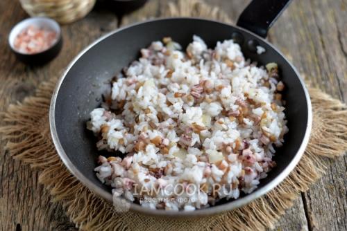 Вкусные и полезные: рецепт поросят из кальмаров фаршированных 21