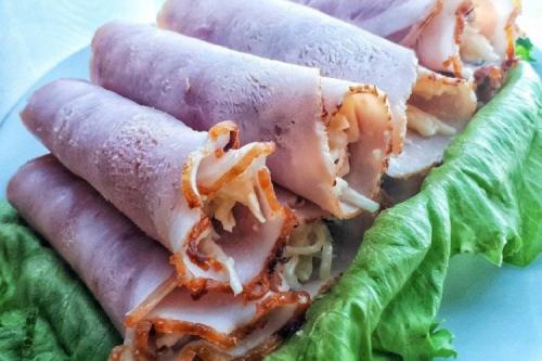 Как правильно нарезать ветчину для салата. 20 рецептов рулетиков из ветчины, от которых гости будут в восторге