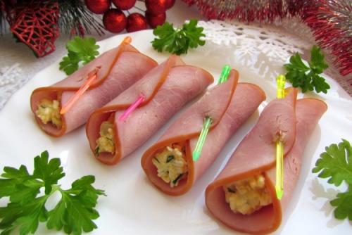 Как правильно нарезать ветчину для салата. 20 рецептов рулетиков из ветчины, от которых гости будут в восторге