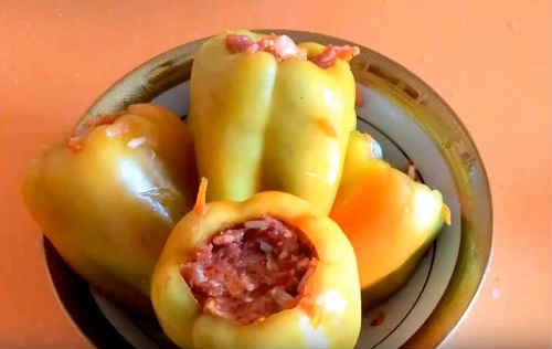 Фаршированный перец в мультиварке.. Болгарский перец, фаршированный в мультиварке — простые и вкусные рецепт