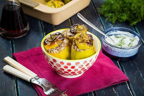 Фаршированный перец в мультиварке.. Болгарский перец, фаршированный в мультиварке — простые и вкусные рецепт