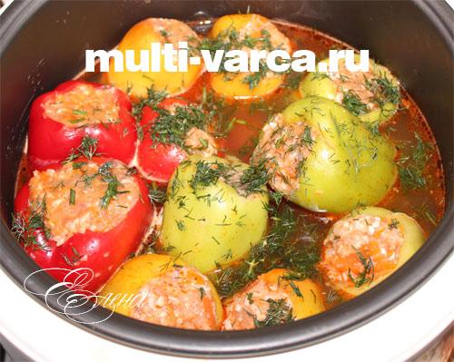 Фаршированный перец в мультиварке.. Болгарский перец, фаршированный в мультиварке — простые и вкусные рецепт 20 Фаршированный перец в мультиварке.. Болгарский перец, фаршированный в мультиварке — простые и вкусные рецепт 20