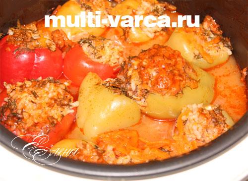 Фаршированный перец в мультиварке.. Болгарский перец, фаршированный в мультиварке — простые и вкусные рецепт 21 Фаршированный перец в мультиварке.. Болгарский перец, фаршированный в мультиварке — простые и вкусные рецепт 21