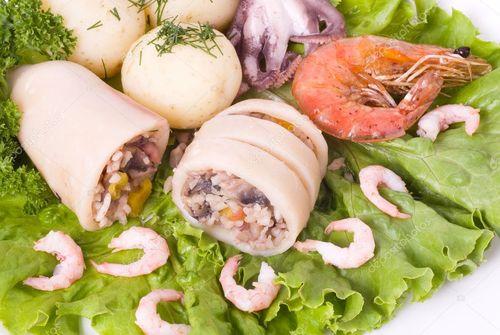 Можно ли готовить фаршированный кальмар в микроволновке. Вкусные рецепты с кальмарами в микроволновке